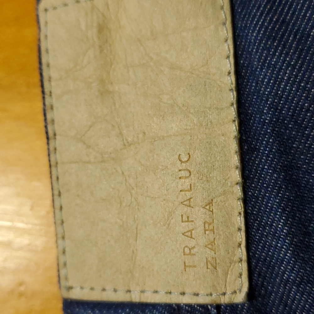 ZARA Trafaluc Denim Makers Women's Wide Leg Capri Pants - Size 4 - Picture 10 of 10